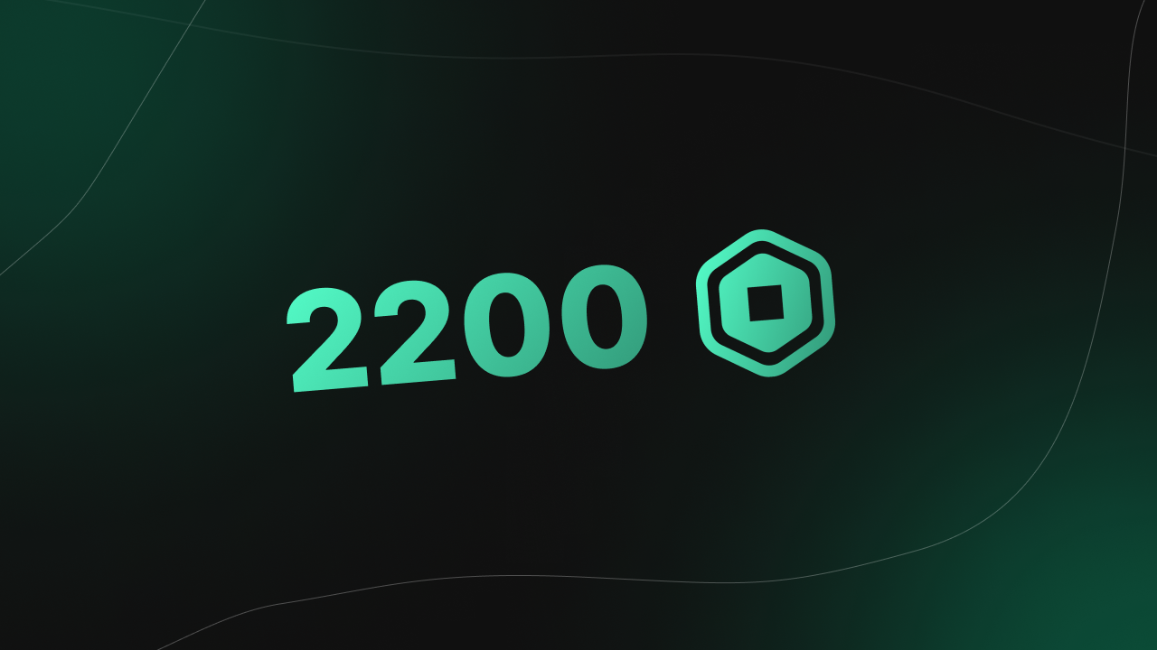 2 200 RBX